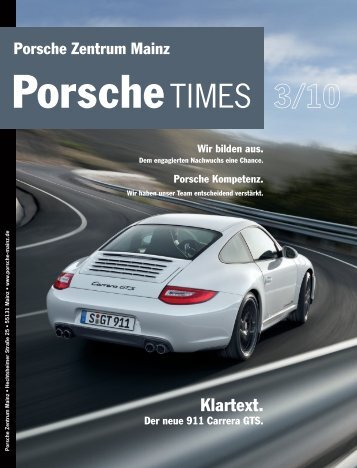 Porsche Kompetenz.