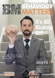 Behaviour Matters January 2015