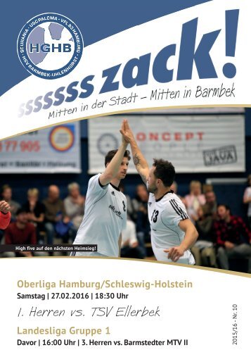 Ssssssszack! HGHB vs. TSV Ellerbek
