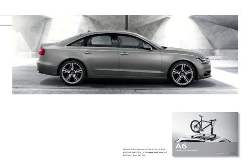 Audi A6 Limousine | A6 Avant | A6 hybrid | A6 allroad quattro Audi ...