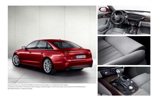 Audi A6 Limousine | A6 Avant | A6 hybrid | A6 allroad quattro Audi ...