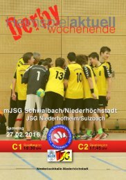 Heimspiel aktuell 10-MSG2016