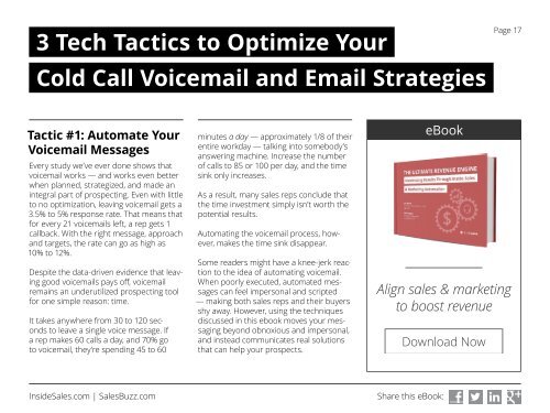 COLD CALL VOICEMAIL AND EMAIL STRATEGIES THAT WORK