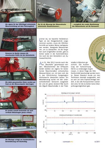 Autowaschanlagen – Messbare Ergebnisse - Vda Qmc