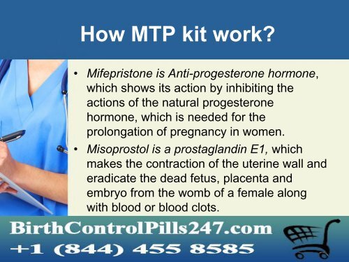 Buy MTP Kit (Misoprostol+ Mifepristone Pills) Online Now!