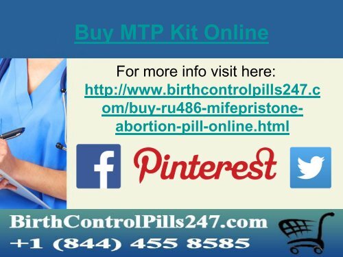 Buy MTP Kit (Misoprostol+ Mifepristone Pills) Online Now!