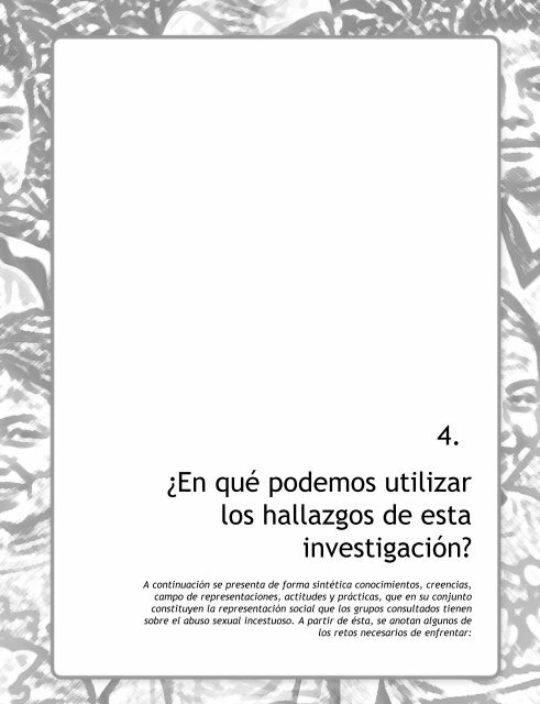 las representaciones sociales sobre el abuso sexual con - PAMI