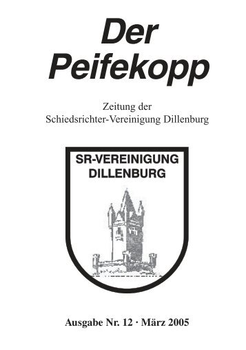 Der Peifekopp - Schiedsrichter Vereinigung Dillenburg