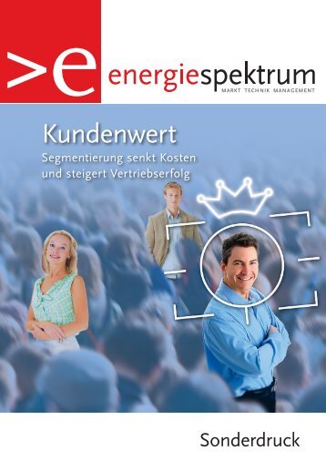 Stadtwerke Augsburg, Kundensegmentierung, Referenzbericht, energiespektrum 1/2-2009
