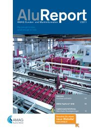 Download gesamter Alu Report 1/2011 - Austria Metall AG
