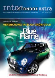 VERSUCHUNG IN BLAU-GRÜN-GoLd - Standox