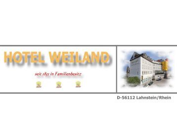 A5-Hotel Weiland Logisprospekt