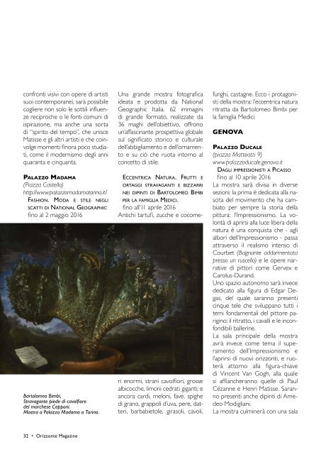 Orizzonte Magazine nÂ°2 Febbraio 2016