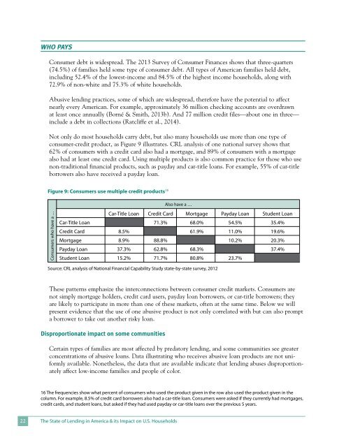 The Cumulative Costs of Predatory Practices