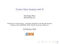Twitter Data Analysis with R