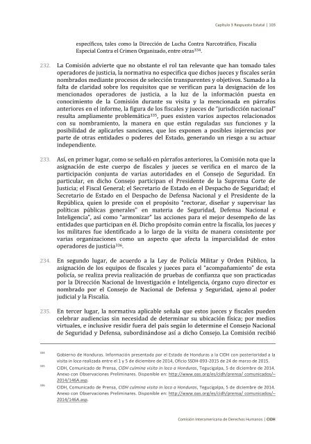 Situación de derechos humanos en Honduras