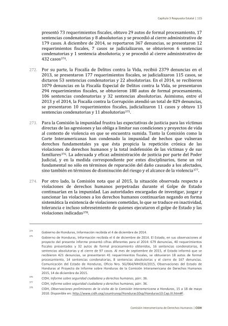 Situación de derechos humanos en Honduras