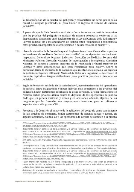 Situación de derechos humanos en Honduras