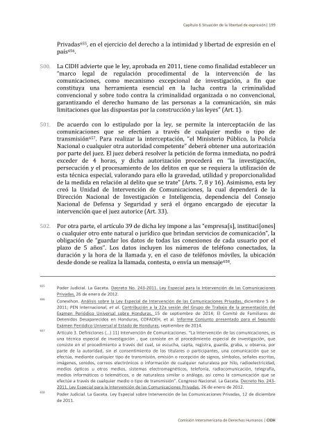 Situación de derechos humanos en Honduras