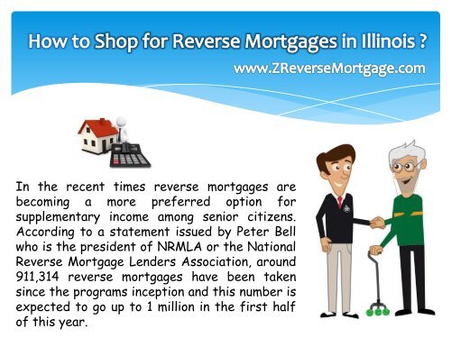 How to Shop for Reverse Mortgages in Illinois ? - Z Reverse Mortgage
