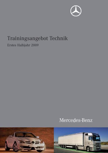 Trainingsangebot Technik - Mercedes-Benz Österreich