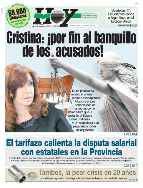 Cristina ¡por fin al banquillo de los acusados!