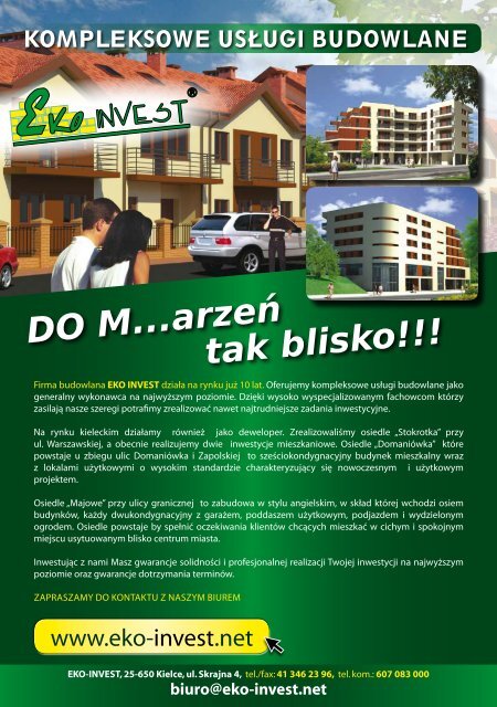 tak blisko!!! DO M...arzeń biuro@eko-invest.net