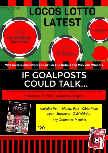 LOCOS E-PROGRAMME - Issue 04 - Deveronvale F.C.