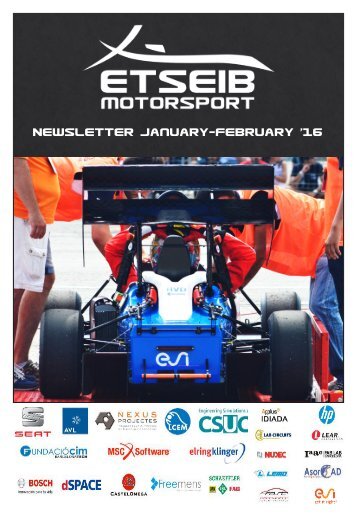 NEWSLETTER ETSEIB Motorsport JAN-FEB '16