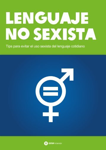 lenguaje no sexista