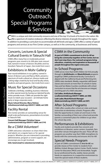 catalog (pdf) - Community School of Music and Arts