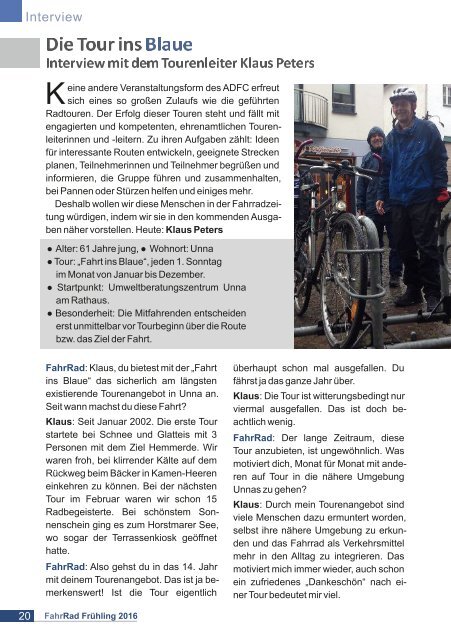 FahrRad 1/2016