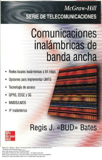 Comunicaciones inalámbricas de banda ancha