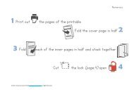 PRINTABLE INTERACTIVE NUMERACY BOOKLET