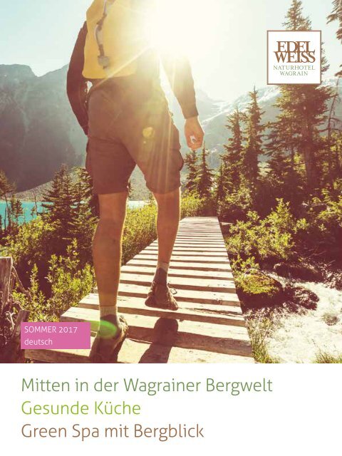 Edelweiss Wagrain Sommerprospekt
