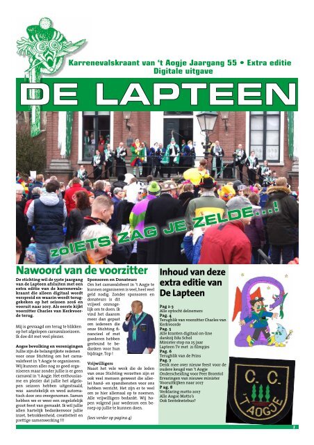 Extra editie 2016