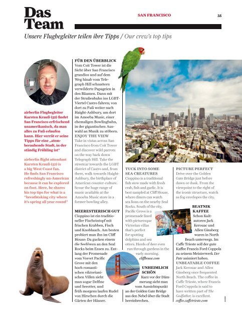 März 2016 airberlin magazin - Berlin vs. New York