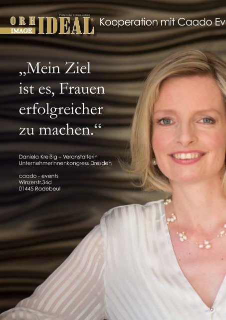 Orhideal IMAGE Magazin - März 2016 