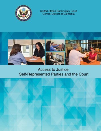 Access to Justice Self-Represented Parties and the Court