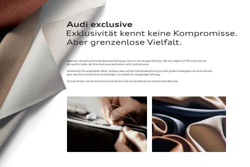 Katalog zum Audi A6