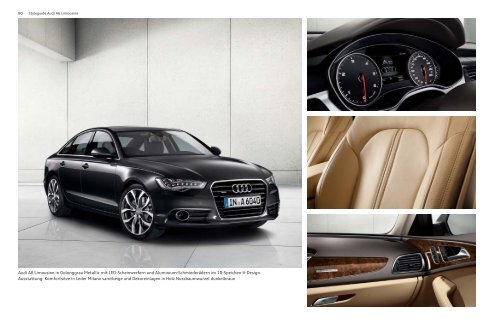 Katalog zum Audi A6