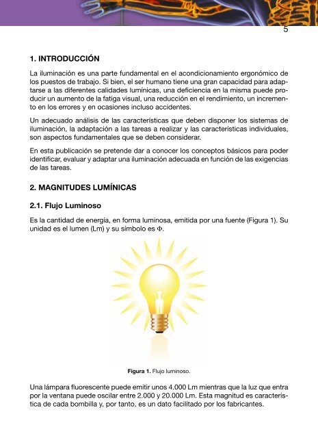 ILUMINACIÓN EN EL PUESTO DE TRABAJO