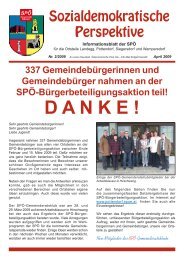 D A N K E ! - SPOE Pottendorf - SPÃ–