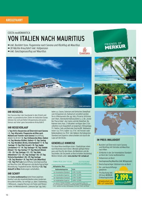 Merkur Ihr Urlaub Folder März 2016