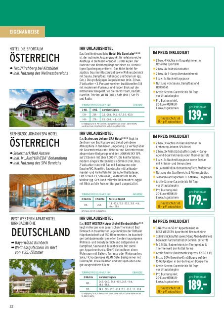 Merkur Ihr Urlaub Folder März 2016