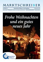 Marktschreiber Ausgabe 65 - Dezember 2015