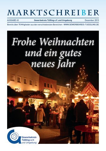 Marktschreiber Ausgabe 65 - Dezember 2015