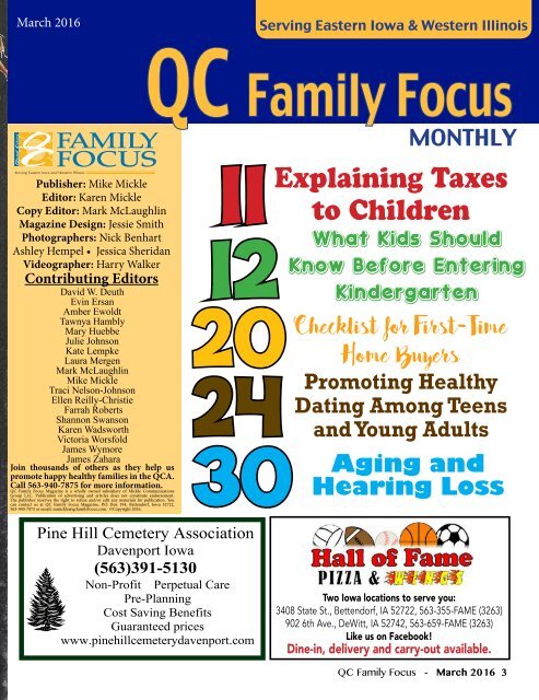 QC Family Focus: March 2016