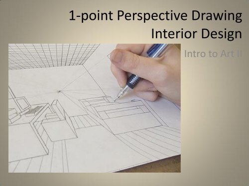 1 Point Perspective Drawing