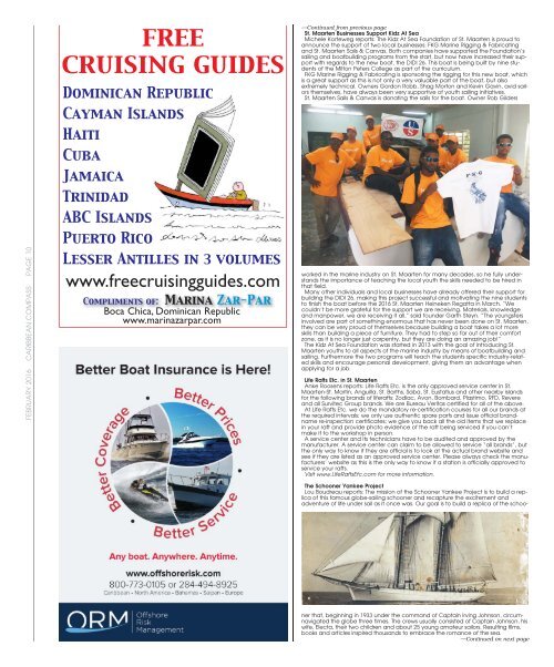 Caribbean Compass Yachting Magazine February 2016